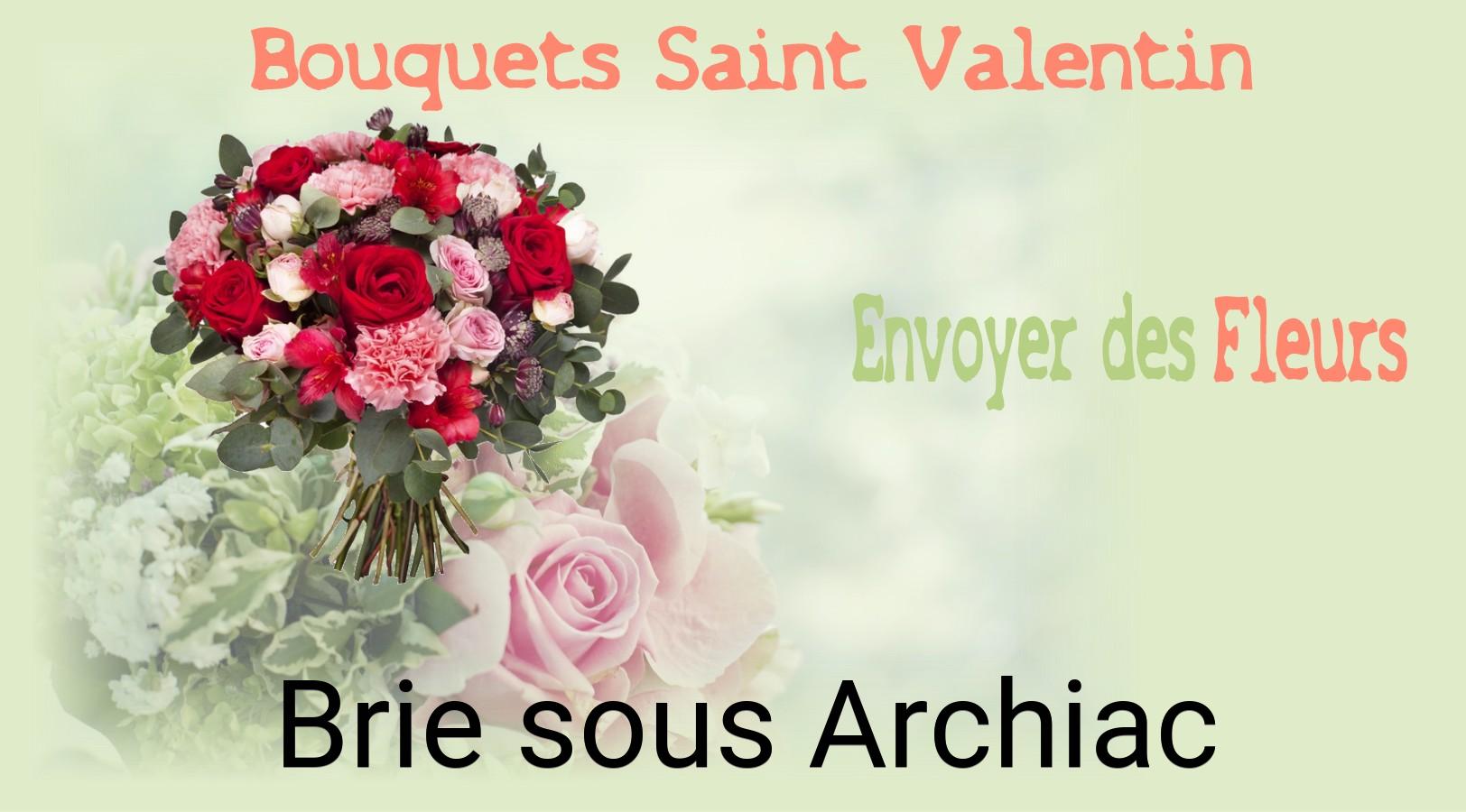 Roses de Saint-Valentin livrées à Brie-sous-Archiac